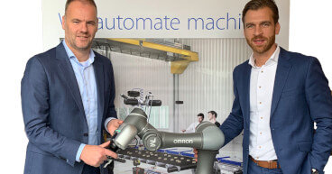 Omron en Van Egmond Groep gaan samenwerken op het gebied van roboticaoplossingen met focus op collaborative robots